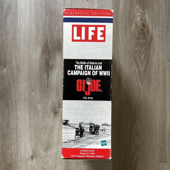 GI Joe Life Italian Campaign of WWII 12" Action Figure Historical Hasbro NOS - Picture 14 of 16